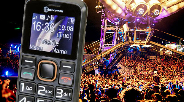 Smart Festival Phone – the amplicomms PowerTel M6300
