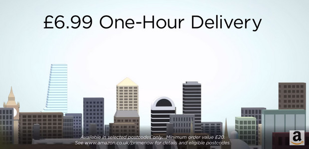 Amazon's one-hour delivery service now available in central London