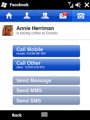 Facebook for Windows Mobile 1.2 released