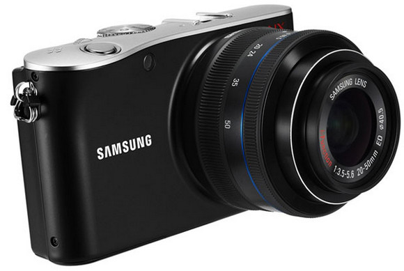 Samsung NX100 mirrorless, high quality, compact=