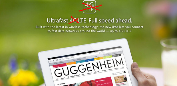 Apple stops misleading the public and gets rid of '4G iPad' option, offers 'WiFi + Cellular' instead