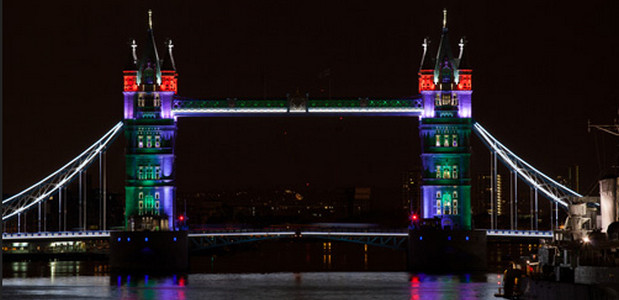 Tower Bridge gets a new cloak of LEDs for the Queen’s Jubilee