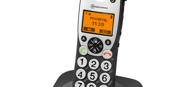 Amplicomms PowerTel 710, a cordless home phone designed for accessibility