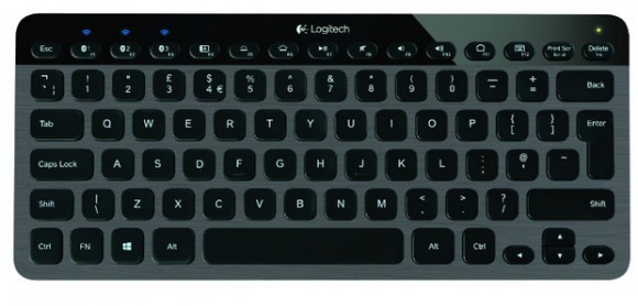 Logitech K810 Bluetooth illuminated keyboard for smartphones, tablets ...