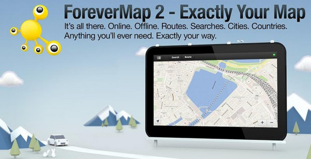 Skobbler releases ForeverMap 2 for Android and gives you an entire country for offline viewing