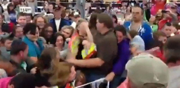 Crowds turn feral in disgraceful Black Friday Walmart shopping scramble