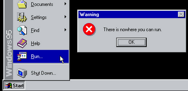 Windows 95 Tips, Tricks, and Tweaks - a lovely parody of system messages