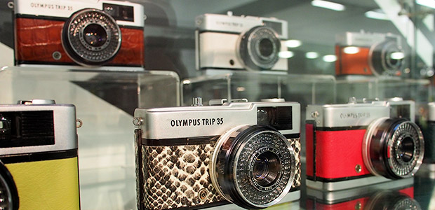 Stunning refurbished Olympus Trip 35 cameras serve up oodles of old school cool