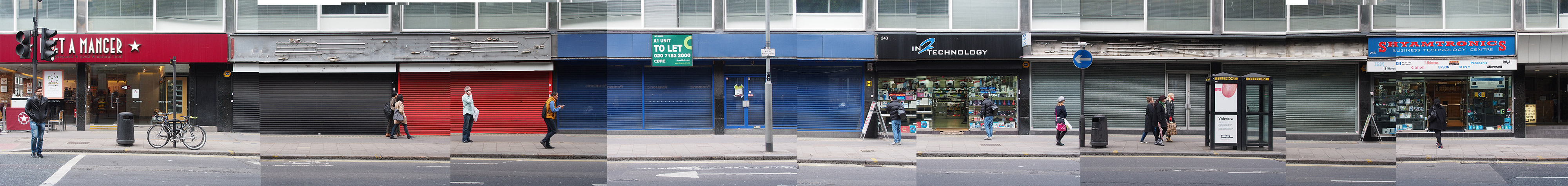 Things are looking bleak for electronics stores on Tottenham Court Road, London