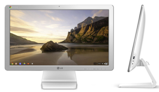 LG Chromebase all-in-ine desktop running Google's Chrome OS announced