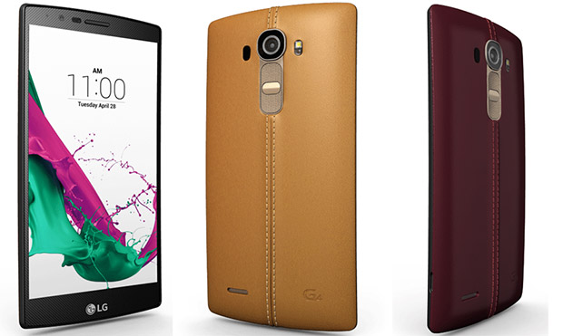 LG unveils the new LG G4 with super fast f1.8 camera